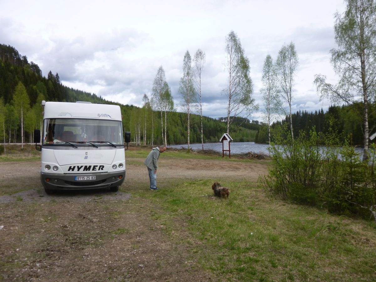 Suède - Bivouac après Hagfors