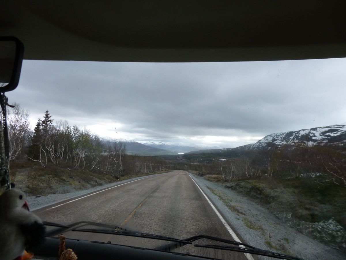Route 17 direction Mo I Rana