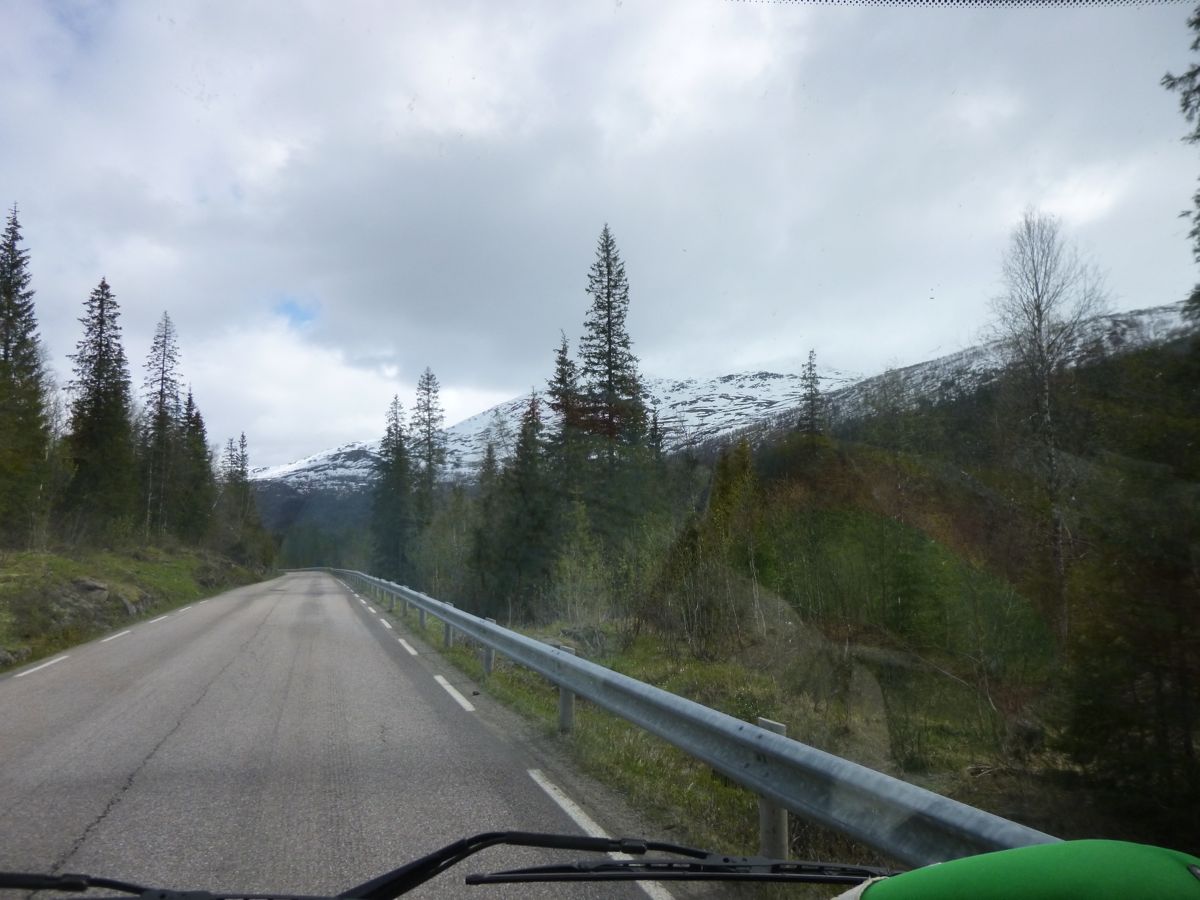 Route 17 direction Mo I Rana