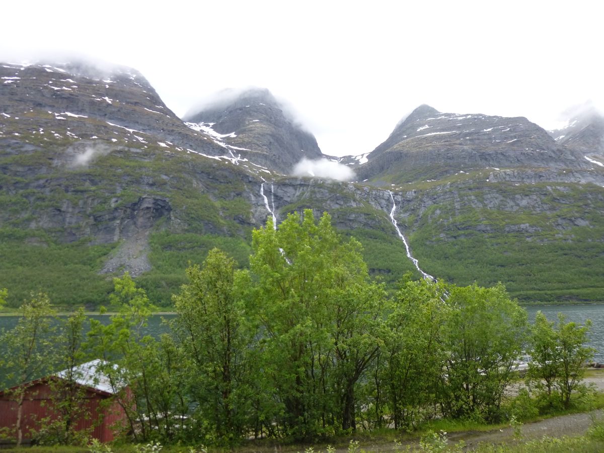 sur l'E6 direction Spåkenes
