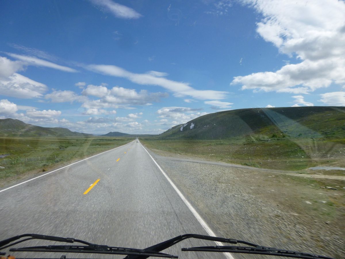 Route Fv134 direction Klubbu