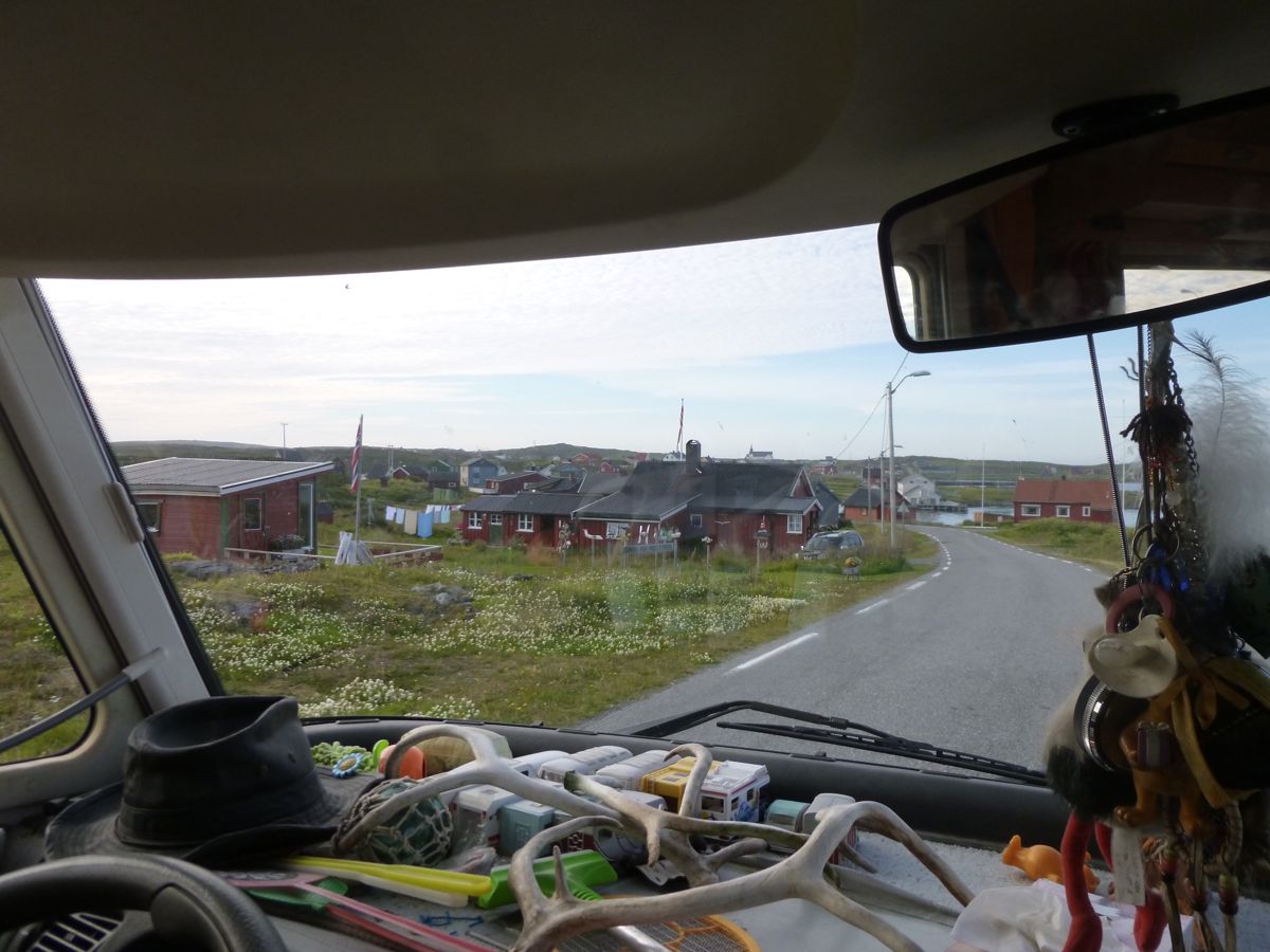 En route pour le Phare de Slettnes