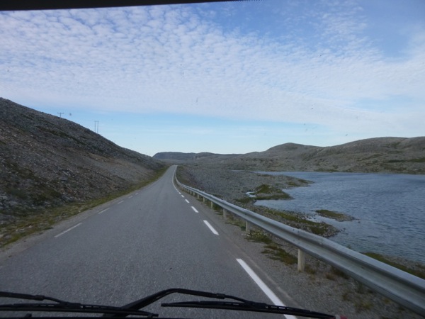 En route pour le Phare de Slettnes