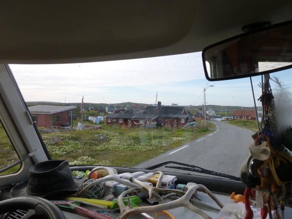 En route pour le Phare de Slettnes