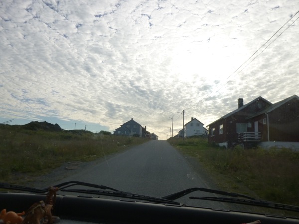 En route pour le Phare de Slettnes