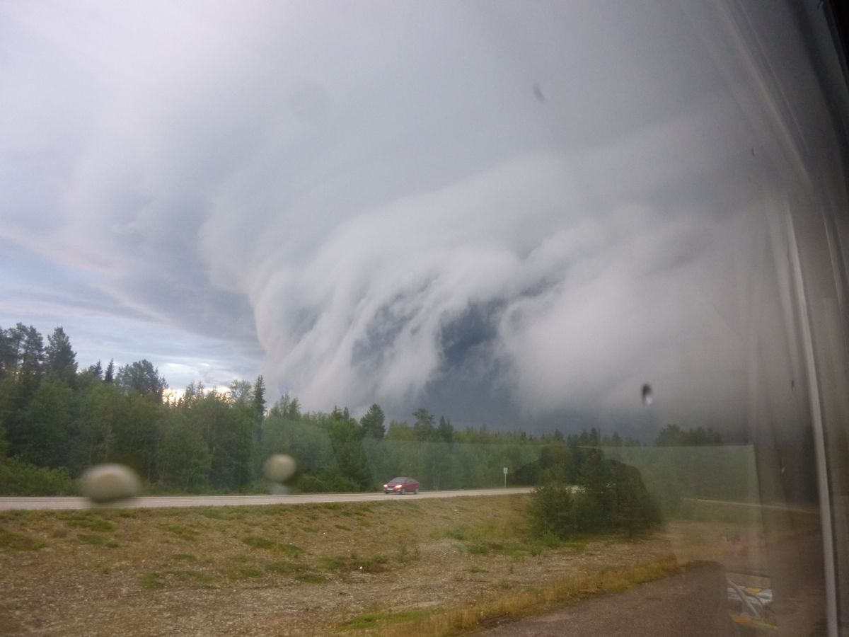 Mauvais temps en Finlande
