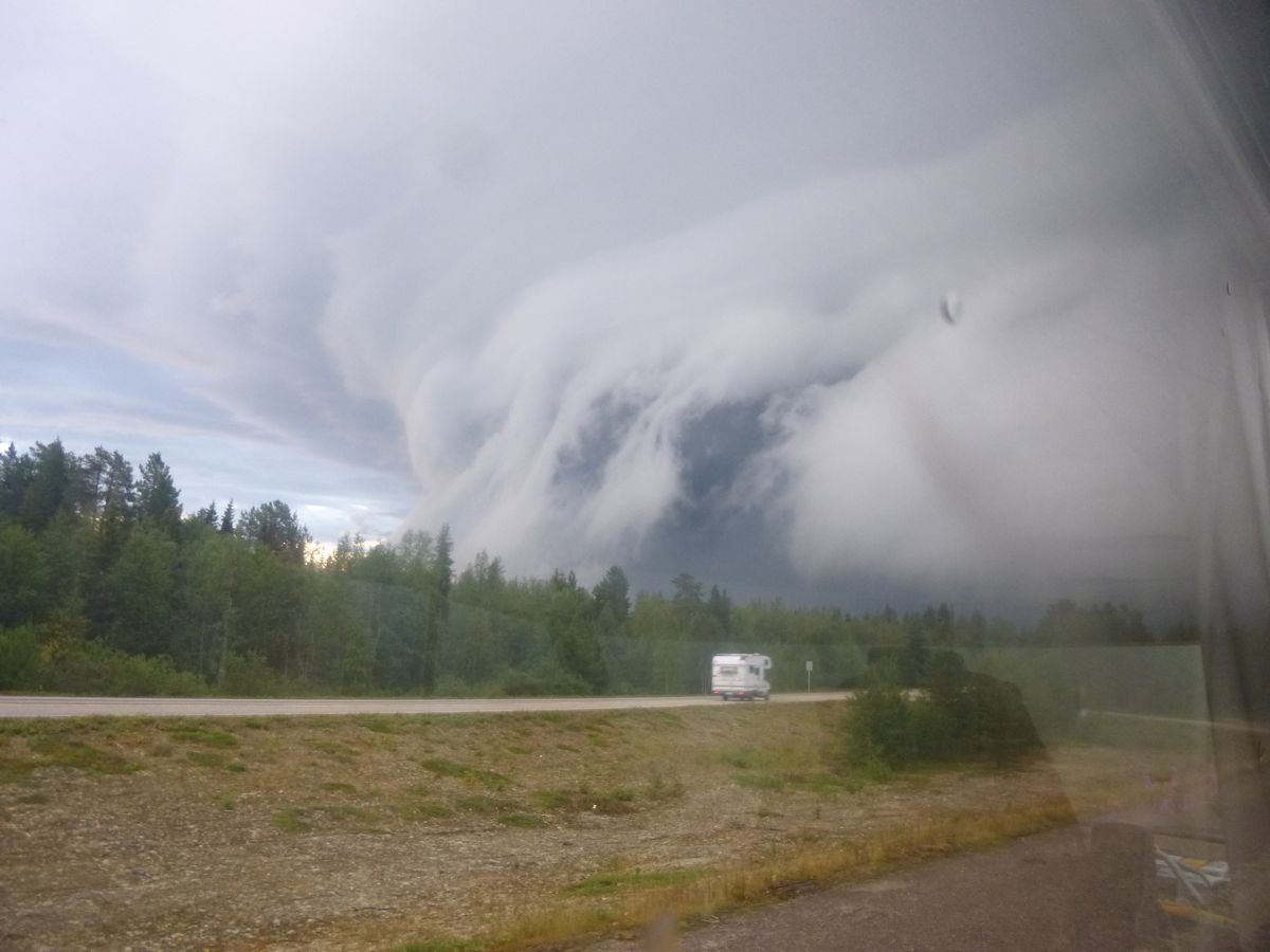 Mauvais temps en Finlande