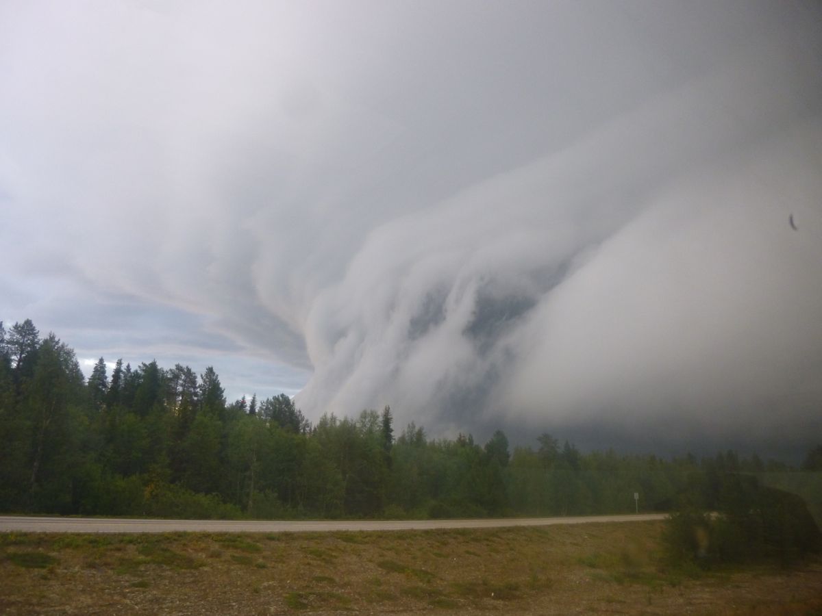 Mauvais temps en Finlande