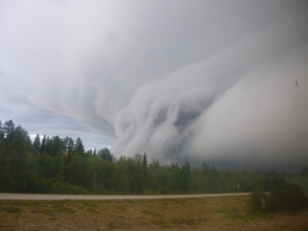Mauvais temps en Finlande