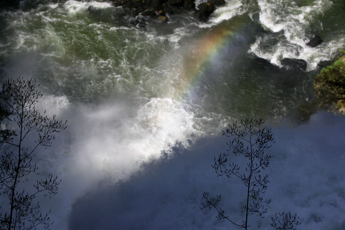 le ciel ou la rivière ?